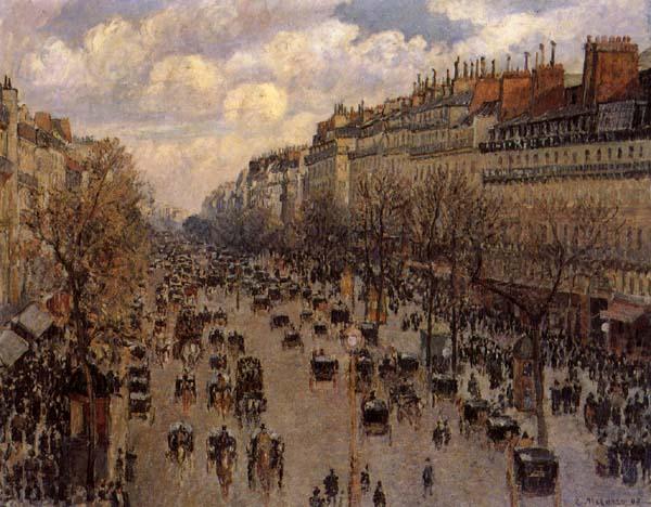 Boulevard Montaartre, Camille Pissarro